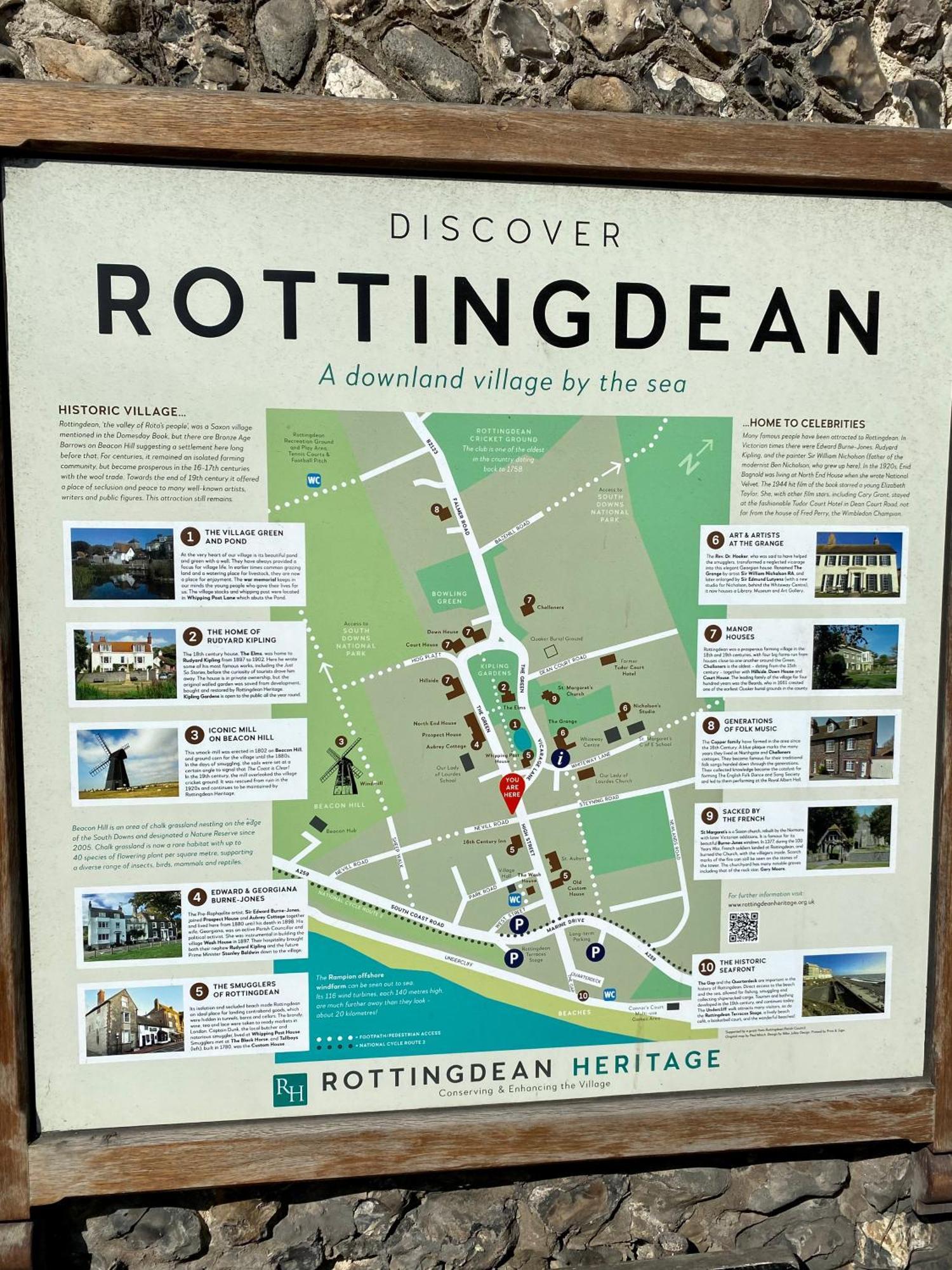 Rottingdean Boutique Studio Apartment By The Sea Brighton Eksteriør billede